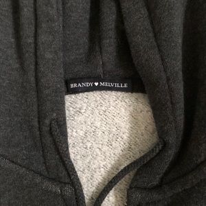 cropped brandy quarter zip